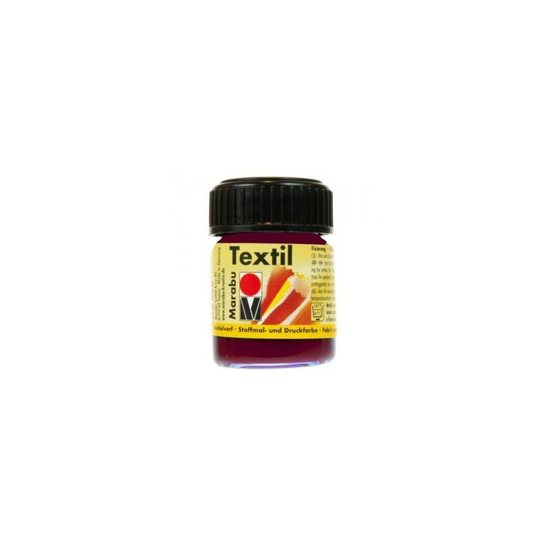 Colori marabu per tessuto rosa da 15ml
