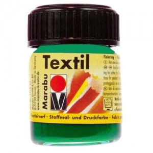 Colori Marabu per tessuto verde chiaro da 15ml
