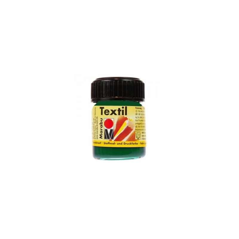 Colori Marabu per tessuto verde da 15ml