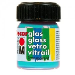 Colori Marabu per vetro turchese da 15ml