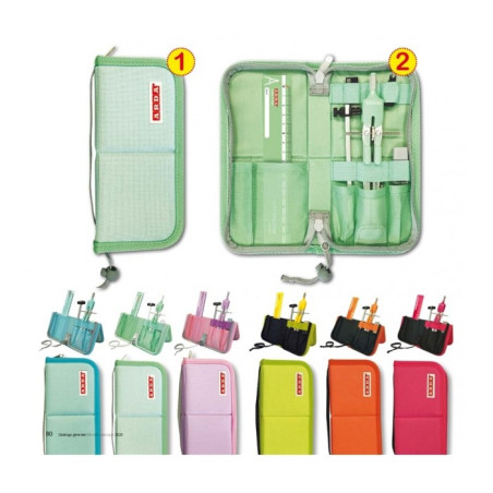 Compasso Balaustrone  con accessori Arda pastello