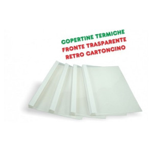 Copertine termiche 3mm nero 10pz