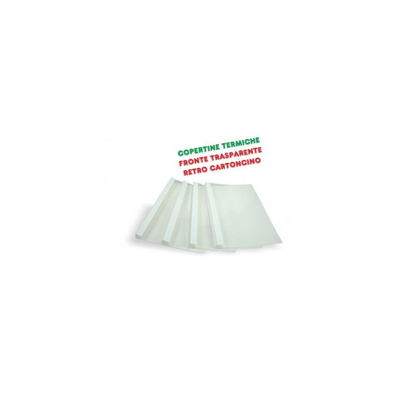 Copertine termiche 3mm nero 10pz