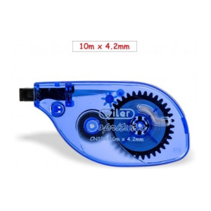 Correttore a nastro 10m x 4,2mm testina ruotabile 180°