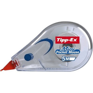 Correttore a nastro BIC Tipp-ex- mini pocket mouse 6mt x 5mm