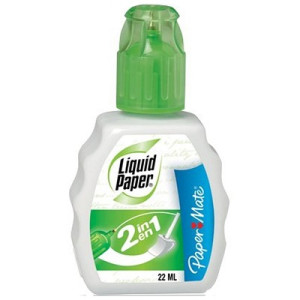 Correttore a pennello 2 in 1 PAPER MATE 22ml