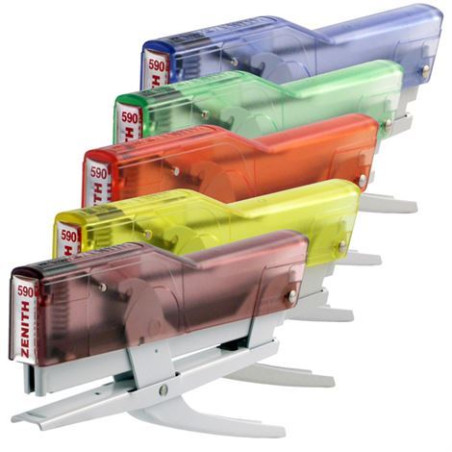 Cucitrice a pinza punto 21/4 21/6 148  in metallo e plastica Zenith 590 fun ass.
