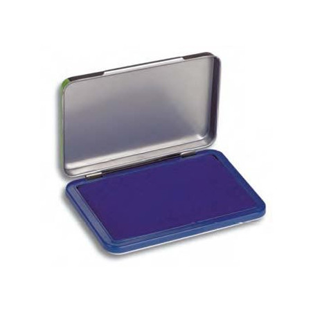 Cuscinetto per timbri 7x11 cm.blu sp3