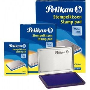 Cuscinetto per timbri 7x11 Pelikan blu