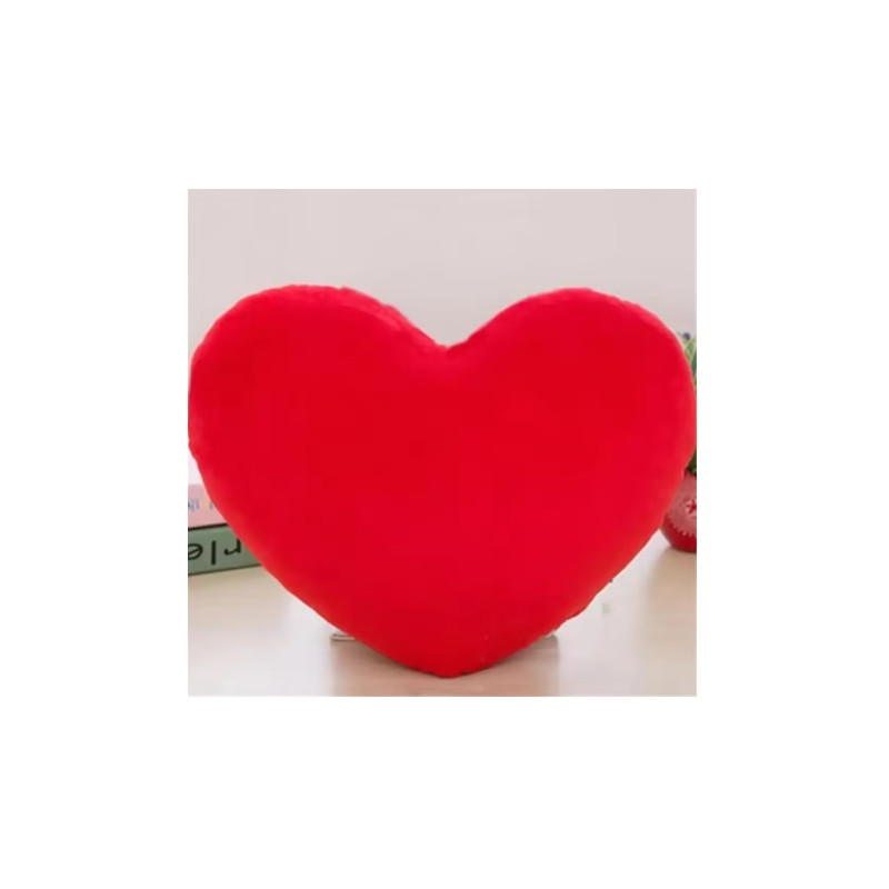 Cuscino Cuore stoffa 15cm rosso
