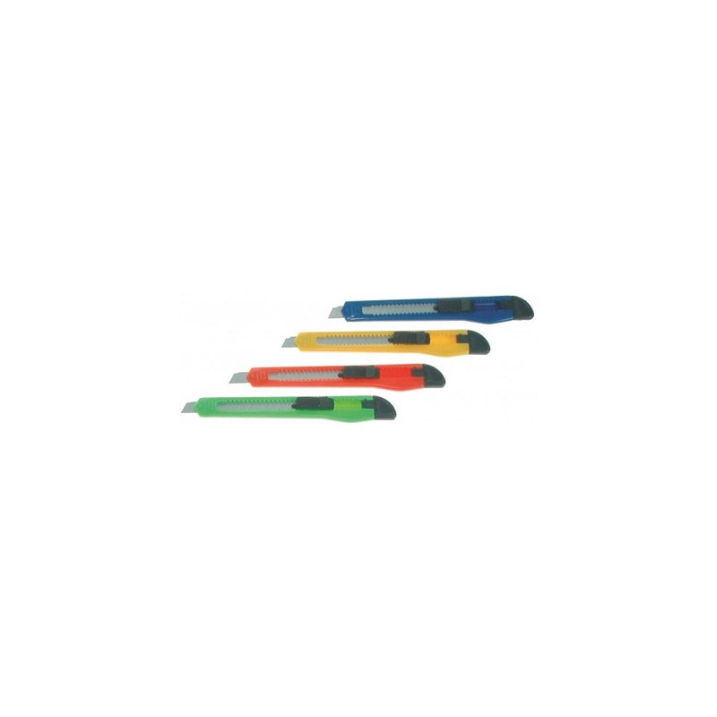 Cutter in abs colorato piccolo 9mm