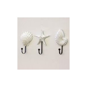 Decorazione gesso /resina lumaca bianca6pz