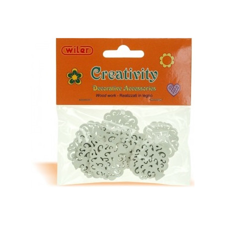Decorazioni Accessori creativity in legno albero della vita 10pz