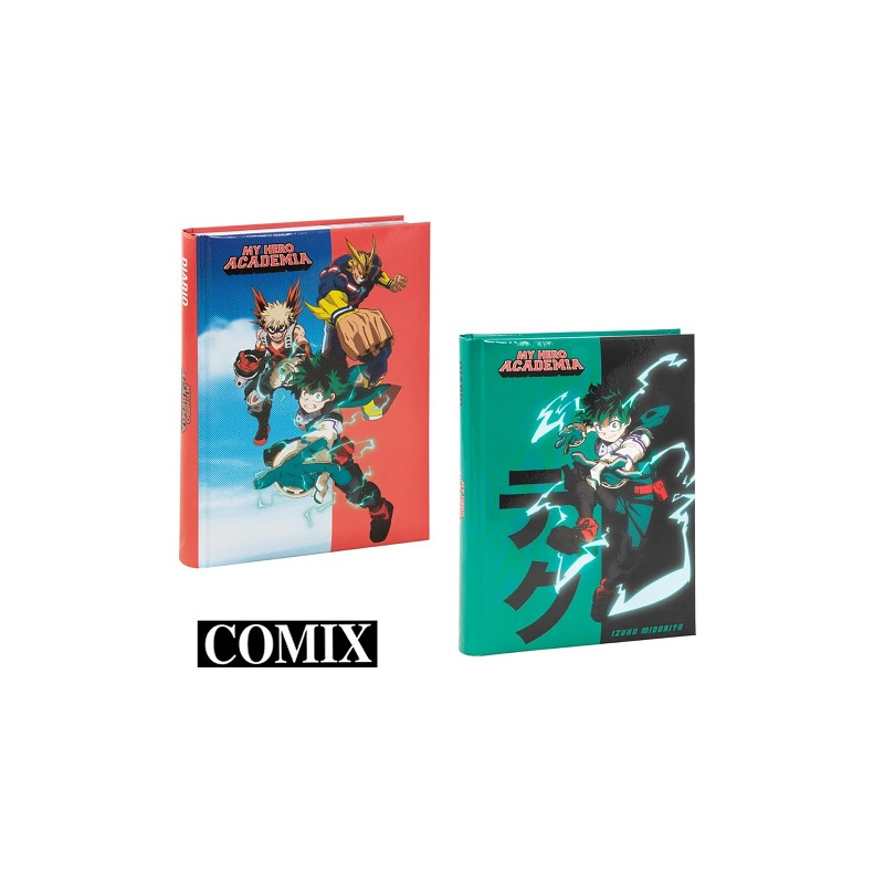 Diario agenda My Hero Comix 12mesi standard