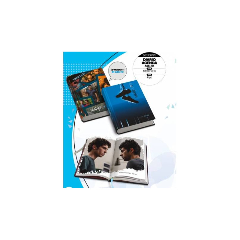 Diario agenda scuola MARE FUORI  STANDARD 14,5X20,5