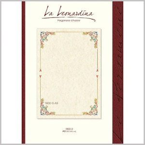 Diplomi in Pergamena A3 La Leonardina 160gr.12fg