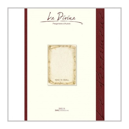 Diplomi in pergamena A5 La Divina 160gr 12fg