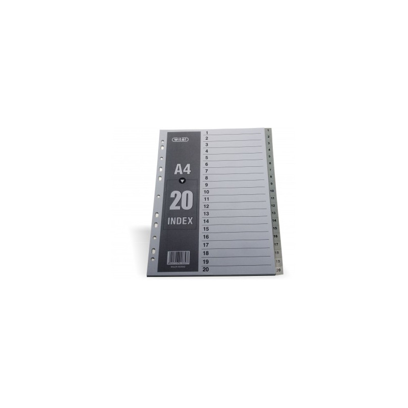 Divisori numerati da 1-20 propilene