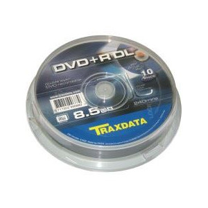 DVD+R dual layer in campana Traxdata (aggiungere tasse)