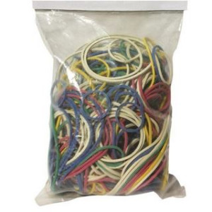 Elastici in gomma assortiti 100gr