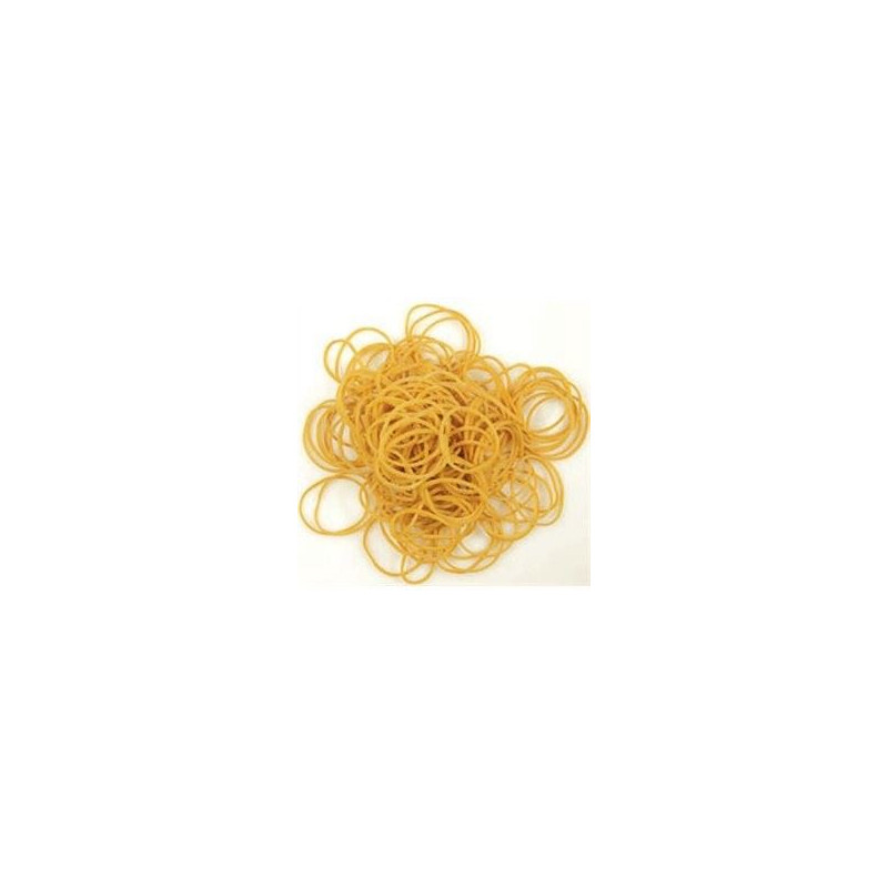 Elastici in gomma gialli d.80 1 kg