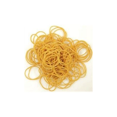 Elastici in gomma gialli d.80 1 kg