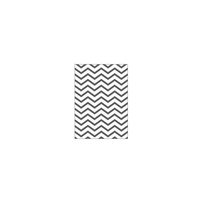 Embossing effetto rilievo 2d zig zag