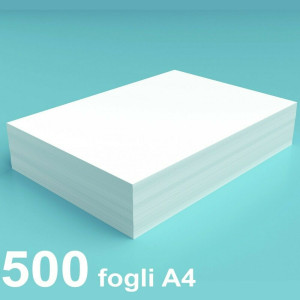 Carta bianca A4 500fg tagliata A5 10pz