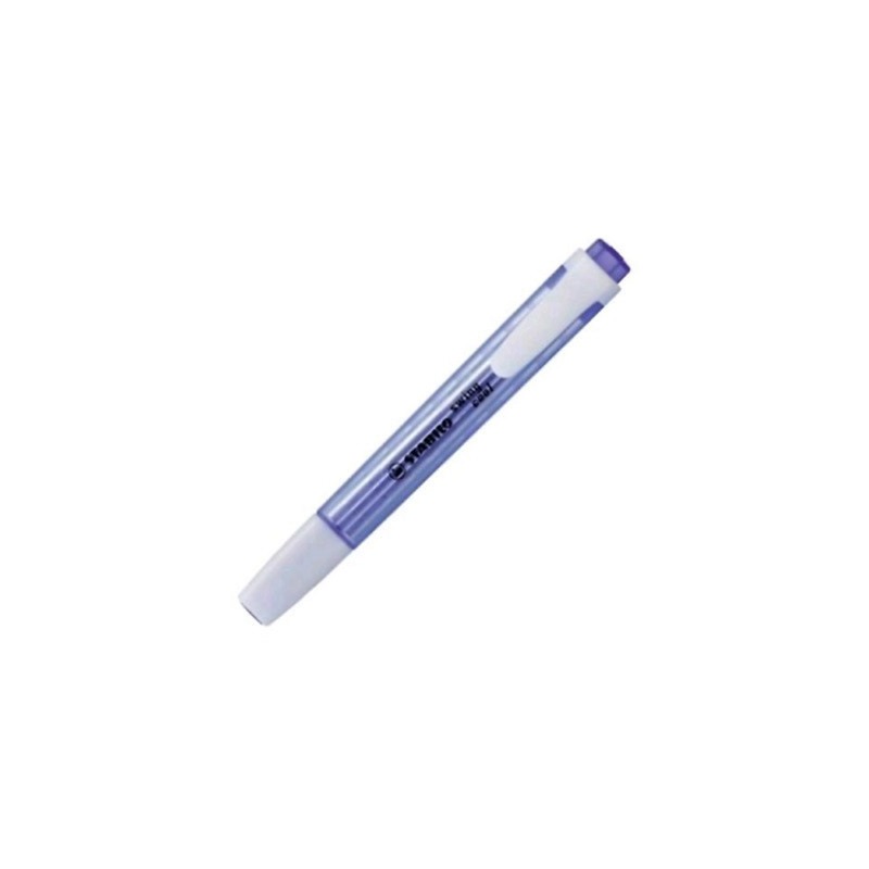 Evidenziatore a penna Stabilo Swing Cool con clip tecnologia anti dry-out col. Fluo Lavanda