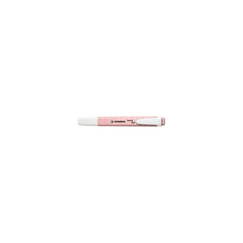 Evidenziatore a penna Stabilo Swing cool wildflowers - cipria