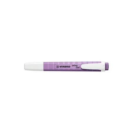 Evidenziatore a penna Stabilo Swing cool wildflowers - grigio/viola
