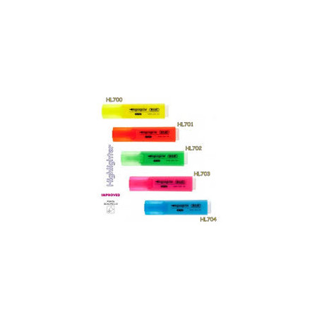 Evidenziatore celeste tratto 1-5mm asciugatura rapida,casa-scuola e ufficio