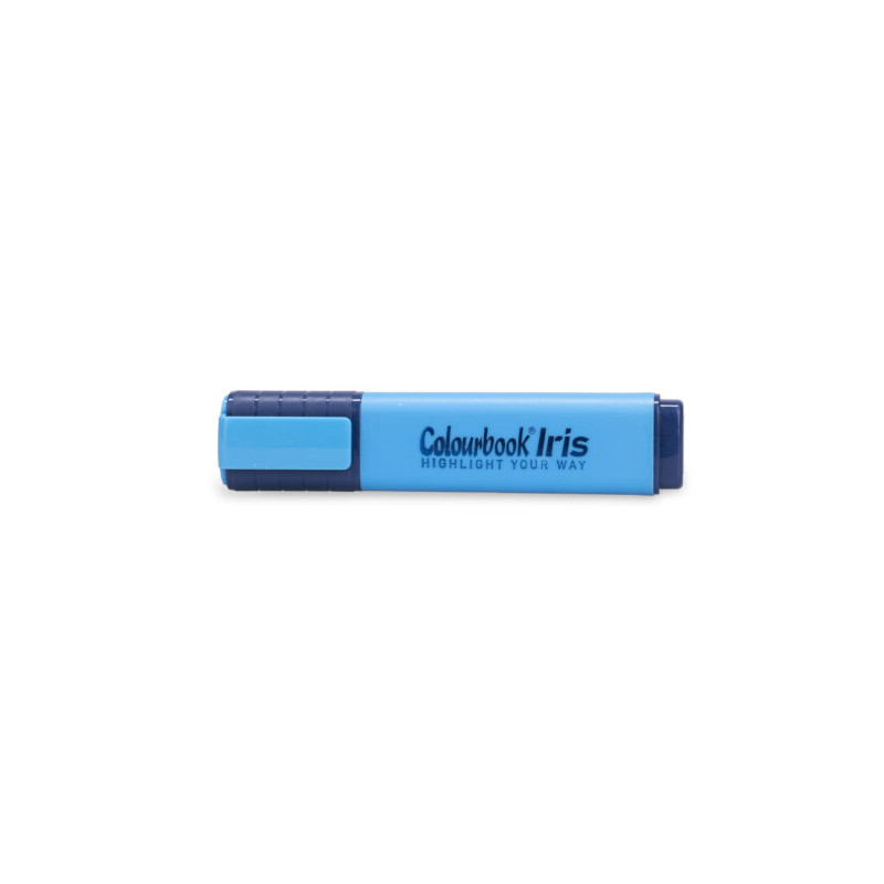 Evidenziatore colourbook azzurro fluo