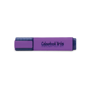 Evidenziatore colourbook viola fluo