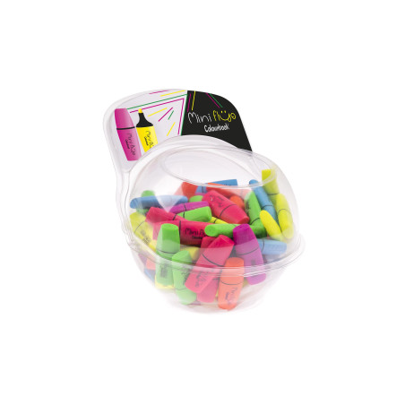 Evidenziatore mini fluo profumati colourbook