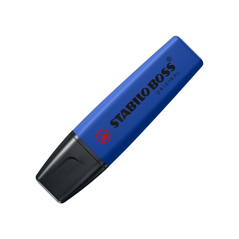 Evidenziatore Stabilo Boss - Blu elettrico