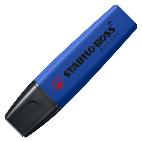 Evidenziatore Stabilo Boss - Blu elettrico