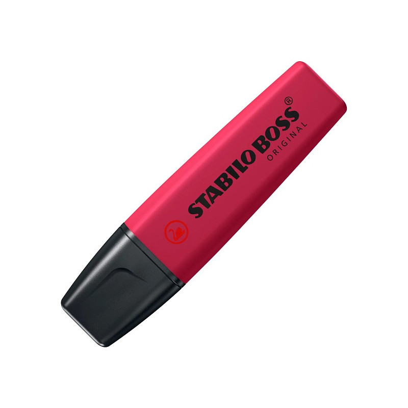 Evidenziatore Stabilo Boss - Borgogna
