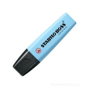 Evidenziatore Stabilo Boss azzurro cielo pastello
