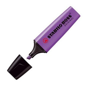 Evidenziatore Stabilo Boss lavanda