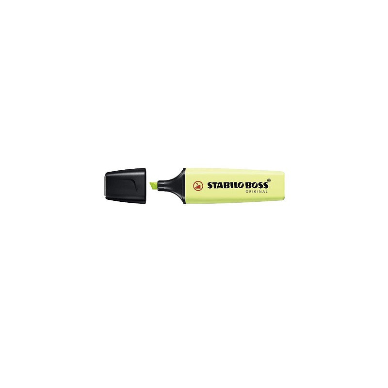Evidenziatore Stabilo Boss lime pastello