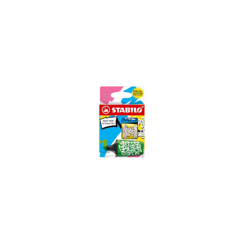 Evidenziatore Stabilo Boss mini special edition 3pz