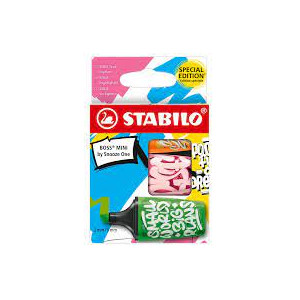 Evidenziatore Stabilo Boss mini special edition 3pz