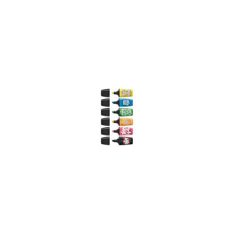 Evidenziatore Stabilo Boss mini special edition 6pz