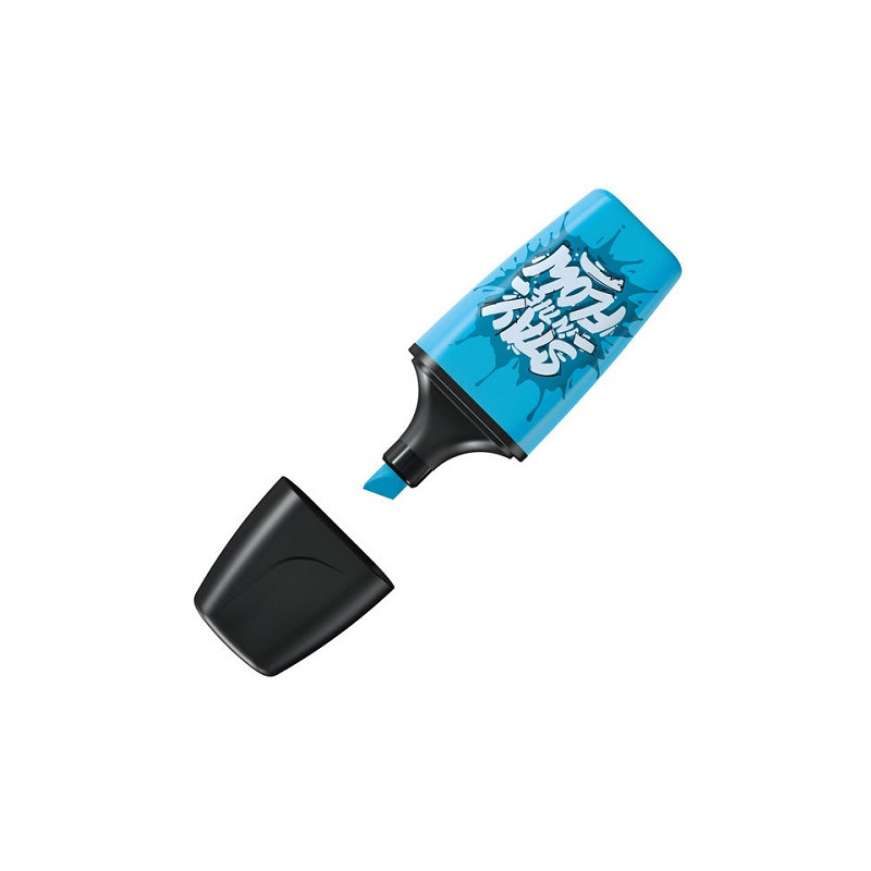 Evidenziatore Stabilo Boss mini special edition blu