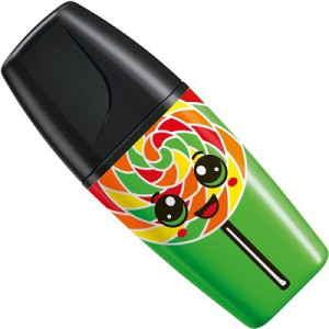 Evidenziatore Stabilo Boss mini Sweet Friends col. Verde