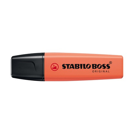 Evidenziatore Stabilo Boss rosa corallo pastello