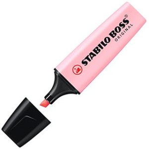Evidenziatore Stabilo Boss rosa pastello