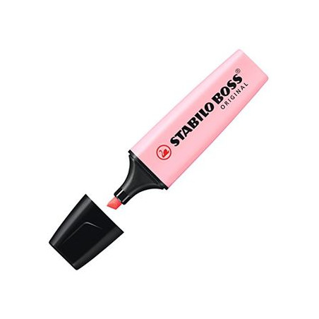 Evidenziatore Stabilo Boss rosa pastello