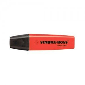 Evidenziatore Stabilo Boss rosso
